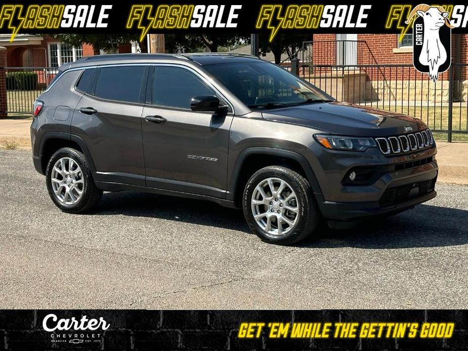 used 2023 Jeep Compass car, priced at $23,000