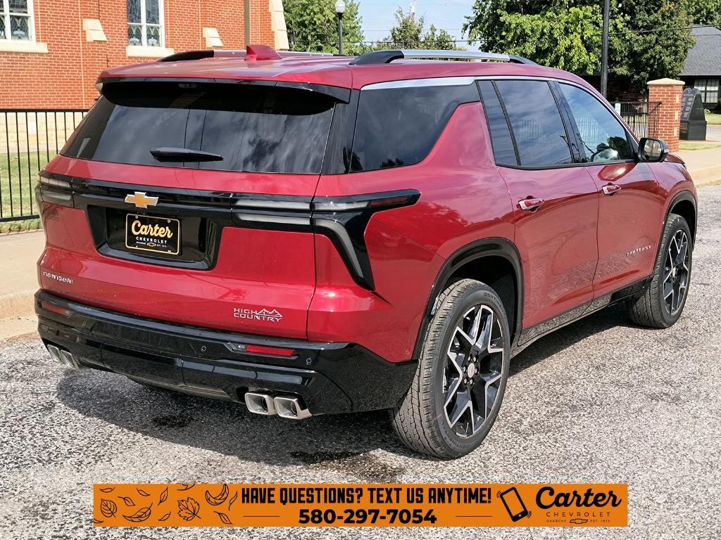new 2026 Chevrolet Traverse car, priced at $59,455