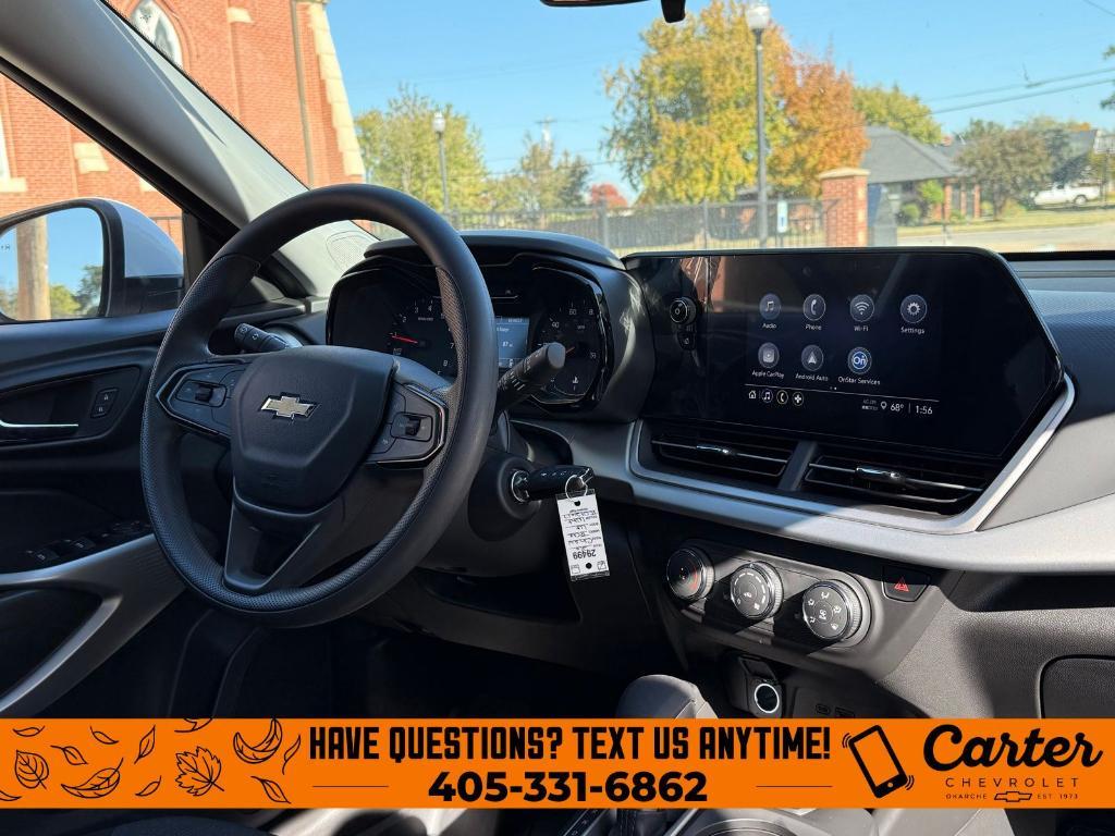 new 2026 Chevrolet Trax car, priced at $24,975