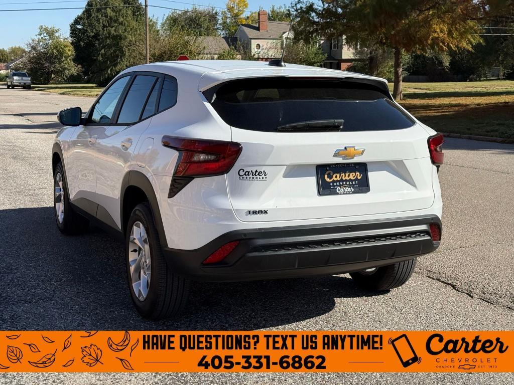 new 2026 Chevrolet Trax car, priced at $24,975