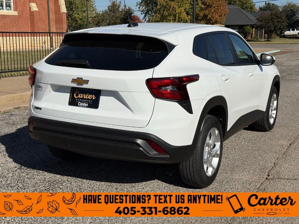 new 2026 Chevrolet Trax car, priced at $24,975