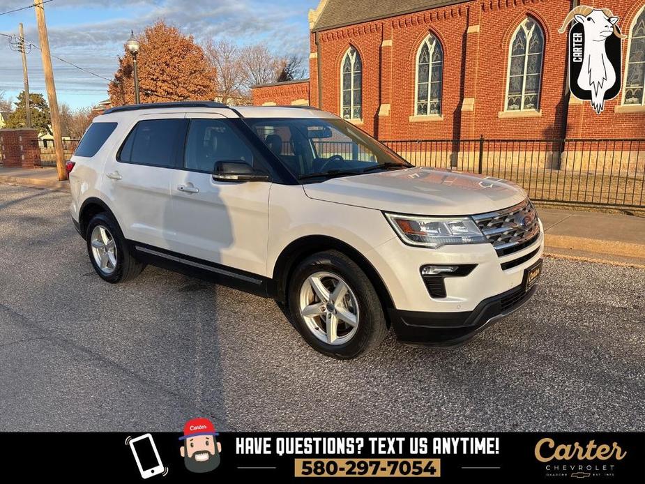 used 2018 Ford Explorer car, priced at $17,861