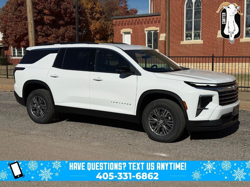 new 2026 Chevrolet Traverse car, priced at $42,899