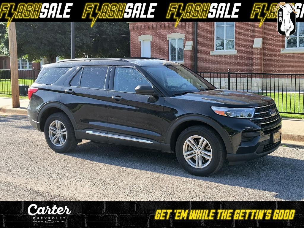 used 2022 Ford Explorer car, priced at $24,500
