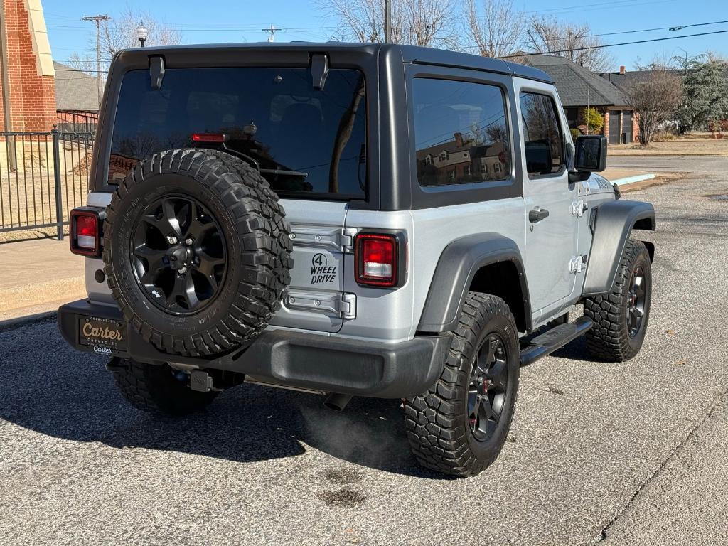 used 2023 Jeep Wrangler car, priced at $37,900