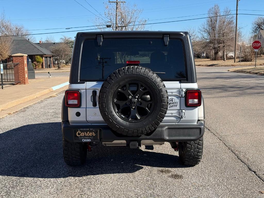 used 2023 Jeep Wrangler car, priced at $37,900