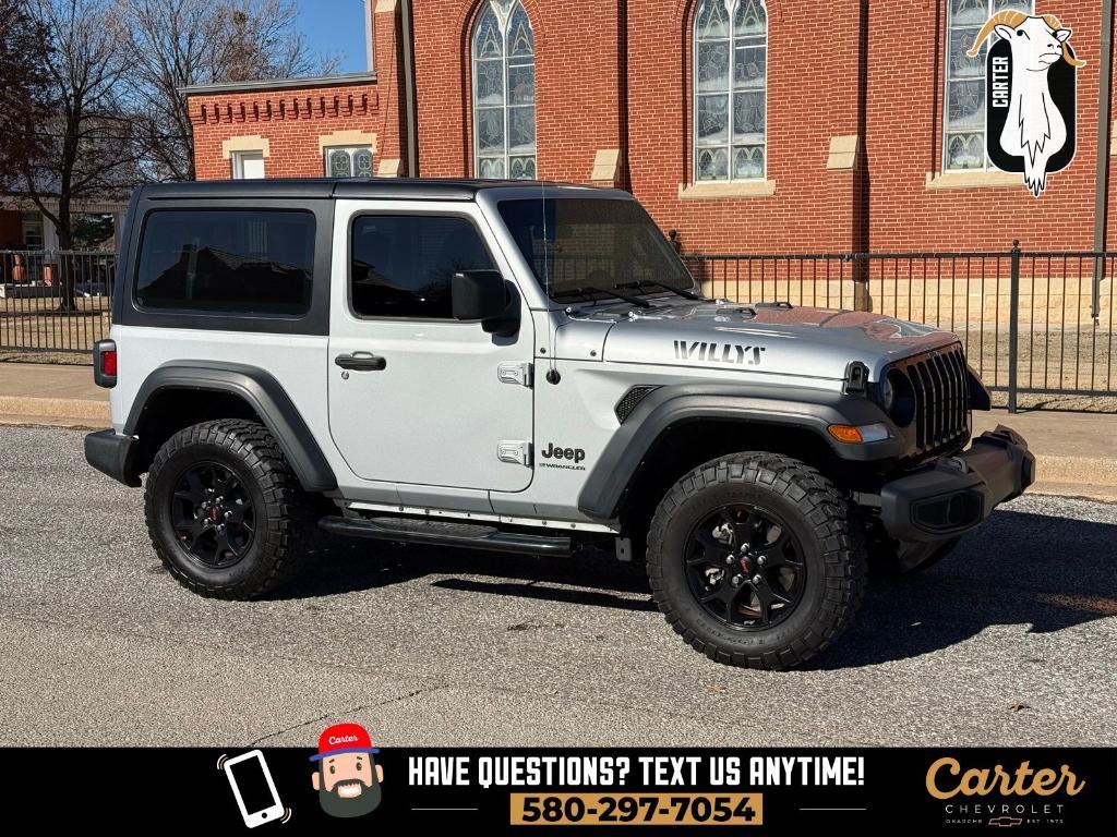 used 2023 Jeep Wrangler car, priced at $37,900