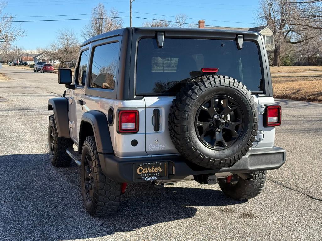 used 2023 Jeep Wrangler car, priced at $37,900