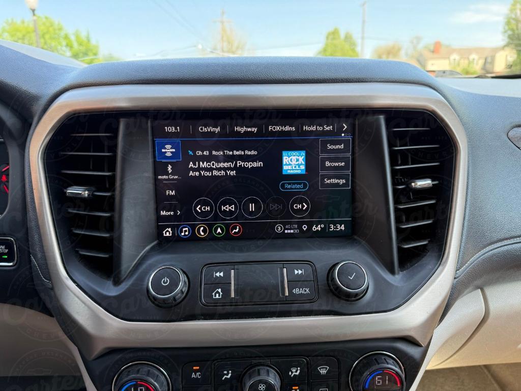 used 2022 GMC Acadia car, priced at $33,389