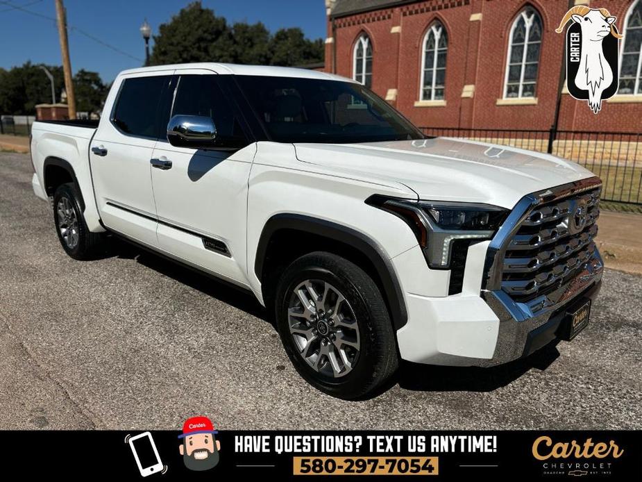 used 2022 Toyota Tundra car, priced at $51,950