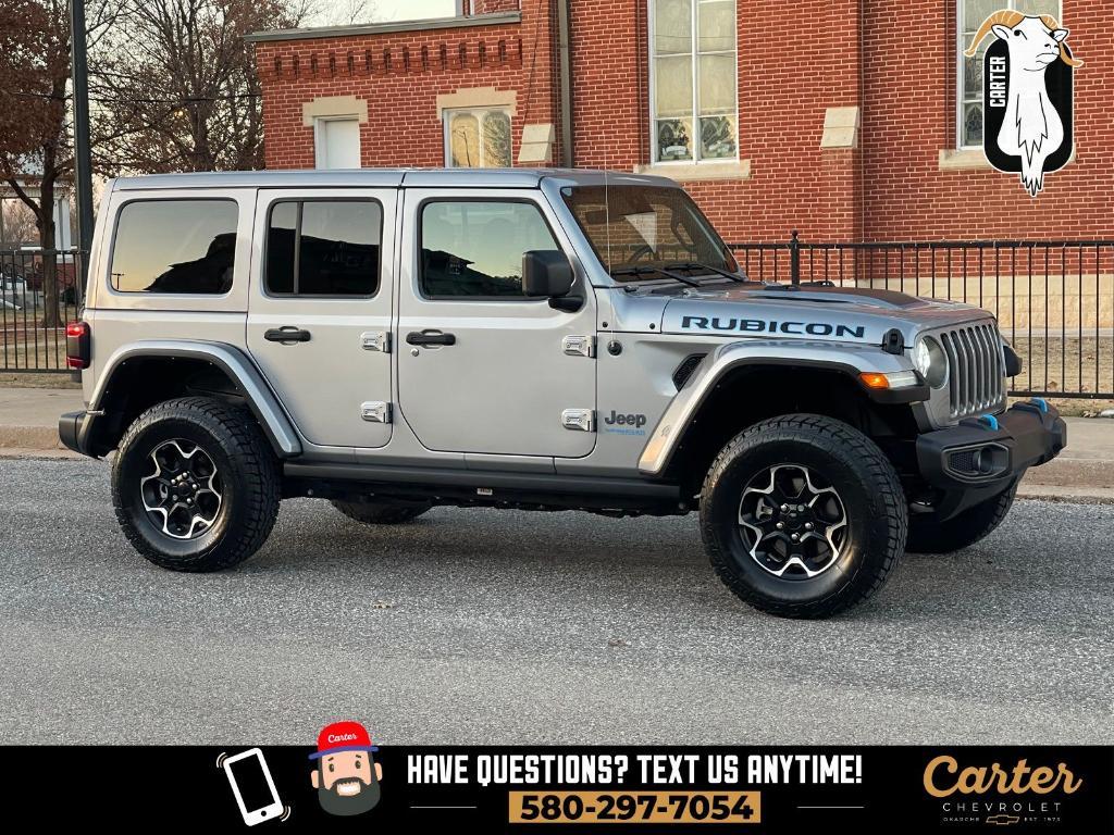 used 2021 Jeep Wrangler Unlimited 4xe car, priced at $36,929