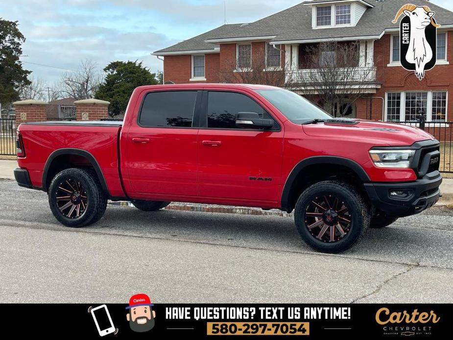 used 2021 Ram 1500 car, priced at $39,221