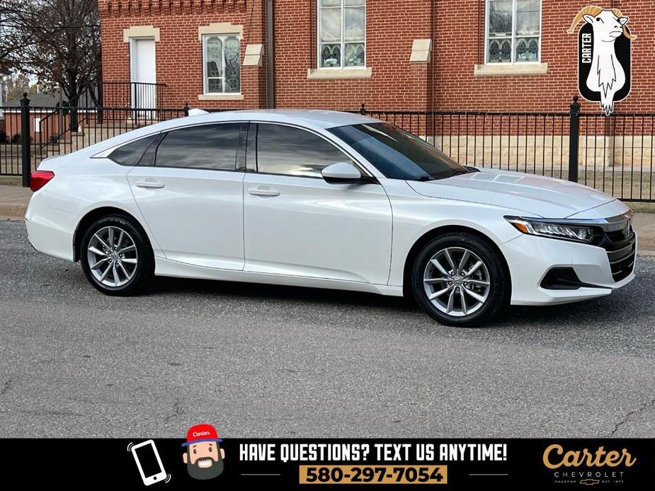 used 2022 Honda Accord car, priced at $21,456