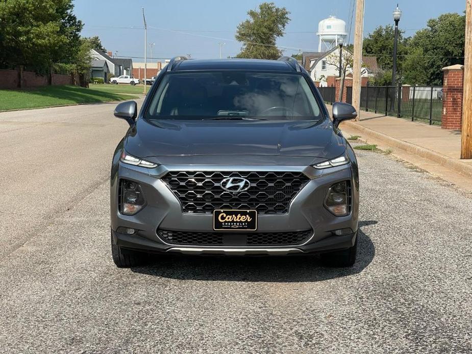 used 2019 Hyundai Santa Fe car, priced at $19,615