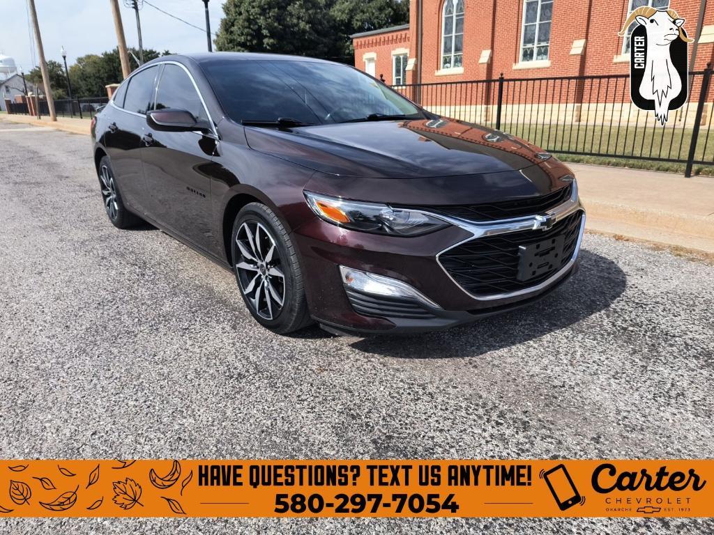 used 2020 Chevrolet Malibu car, priced at $13,500
