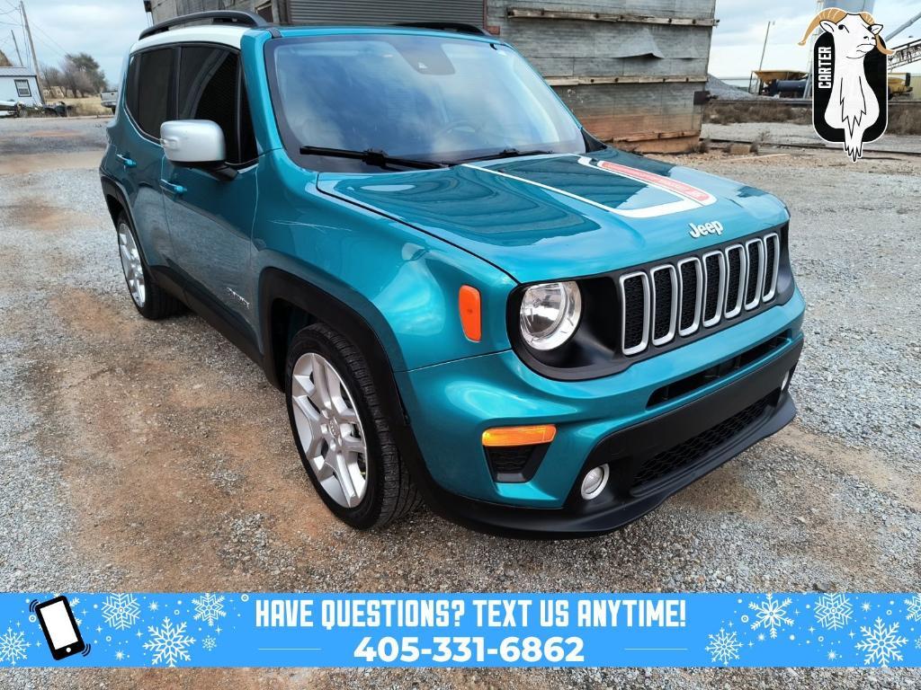 used 2021 Jeep Renegade car, priced at $15,336