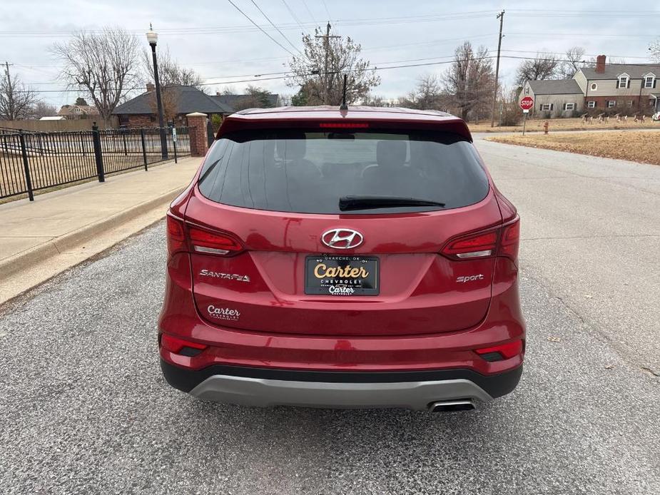 used 2018 Hyundai Santa Fe Sport car, priced at $15,075