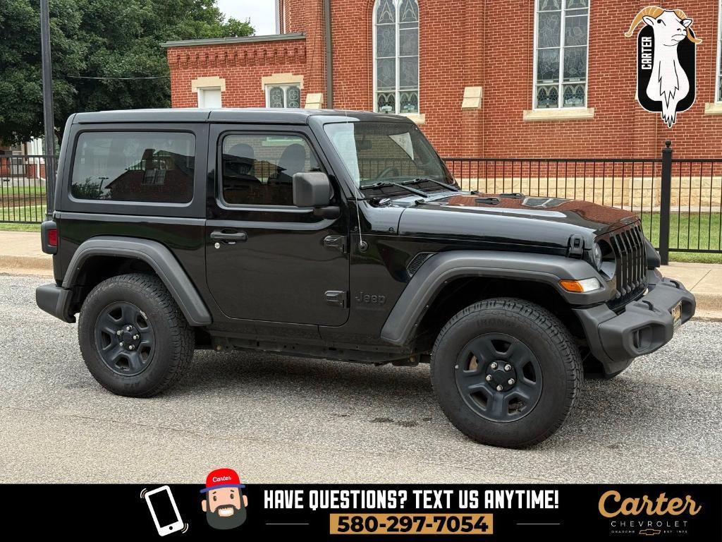 used 2022 Jeep Wrangler car, priced at $26,000