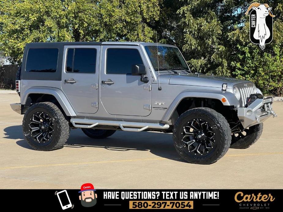 used 2018 Jeep Wrangler JK Unlimited car, priced at $27,000