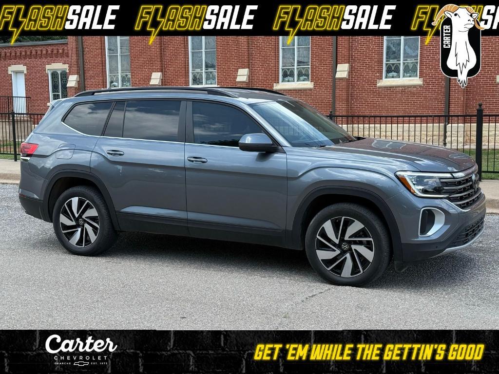 used 2024 Volkswagen Atlas car, priced at $30,500
