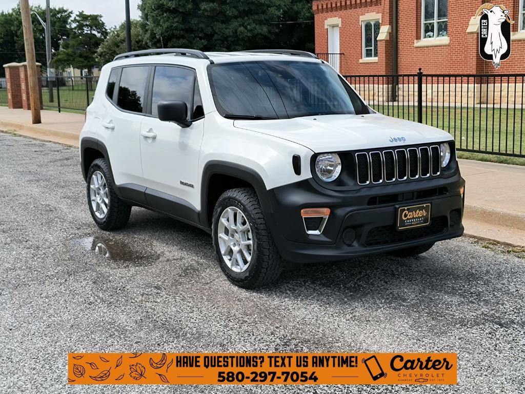 used 2023 Jeep Renegade car, priced at $19,044