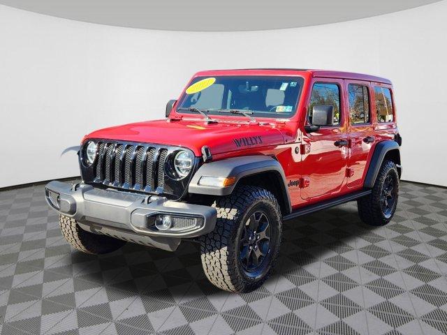 used 2021 Jeep Wrangler car, priced at $23,933