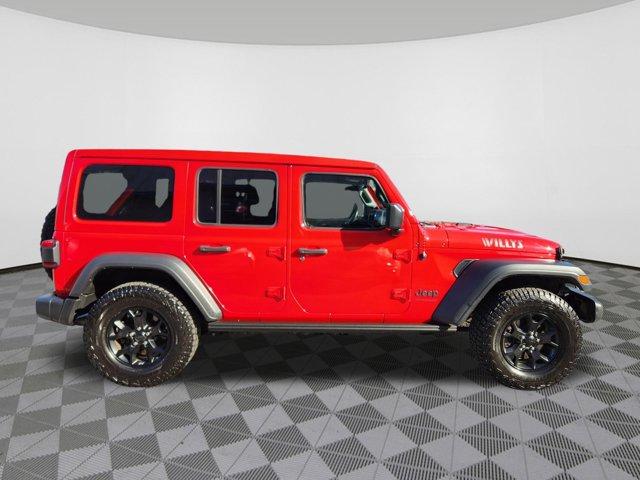 used 2021 Jeep Wrangler car, priced at $23,933
