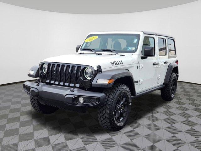 used 2023 Jeep Wrangler car, priced at $37,876