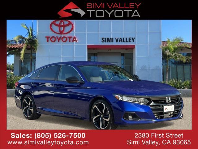 used 2022 Honda Accord car, priced at $24,999