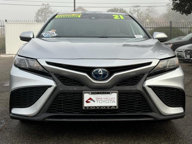 used 2021 Toyota Camry Hybrid car, priced at $26,999