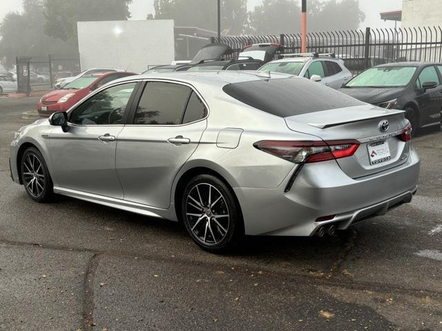 used 2021 Toyota Camry Hybrid car, priced at $26,999