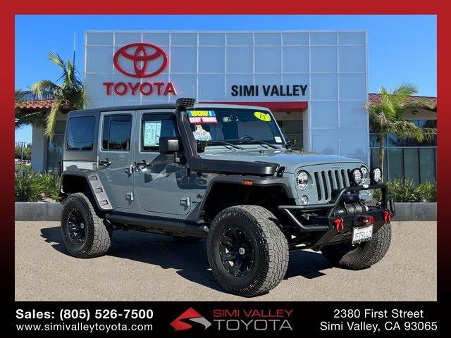 used 2015 Jeep Wrangler Unlimited car, priced at $24,745