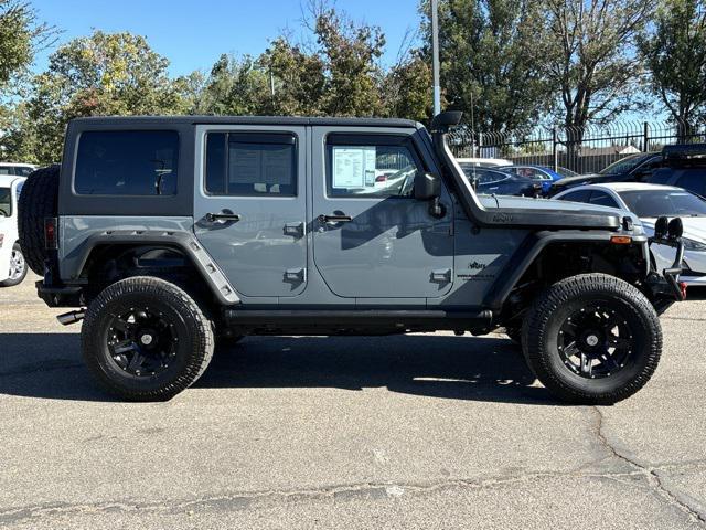 used 2015 Jeep Wrangler Unlimited car, priced at $23,745