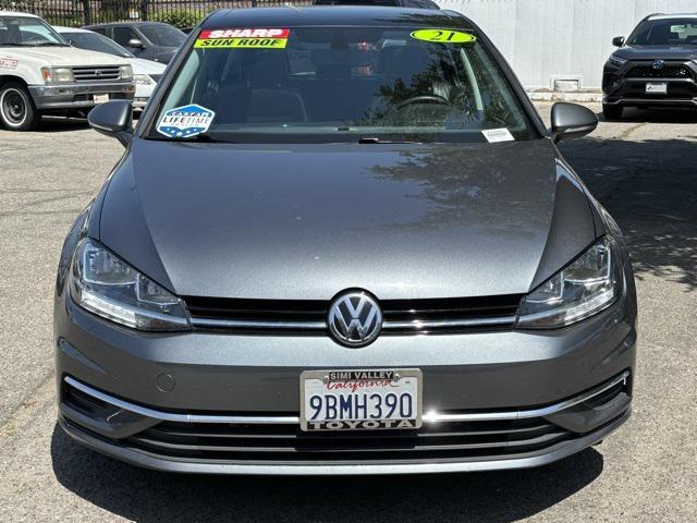 used 2021 Volkswagen Golf car, priced at $19,999