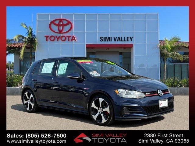 used 2018 Volkswagen Golf GTI car, priced at $15,999