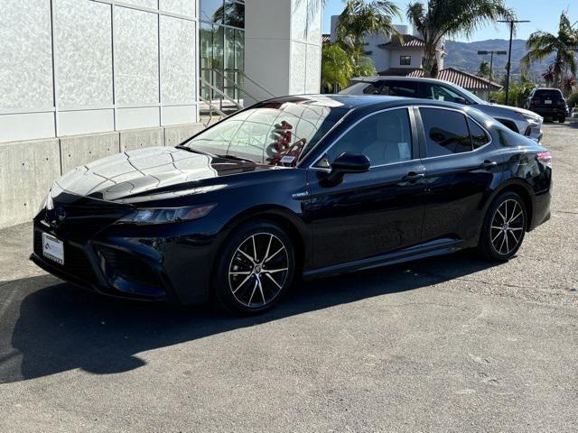 used 2021 Toyota Camry Hybrid car, priced at $26,999