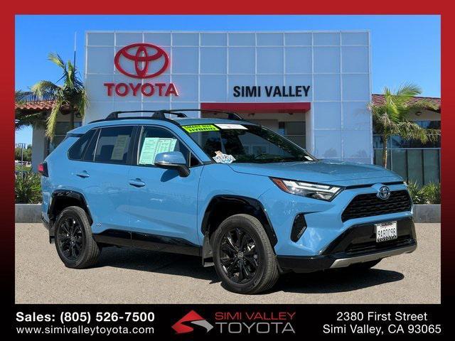 used 2022 Toyota RAV4 Hybrid car, priced at $34,999