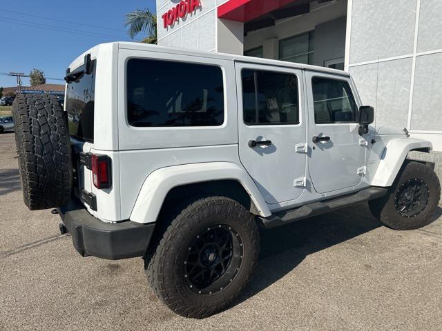 used 2015 Jeep Wrangler Unlimited car, priced at $22,999