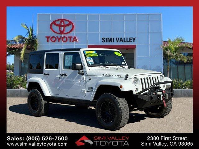 used 2017 Jeep Wrangler Unlimited car, priced at $28,495