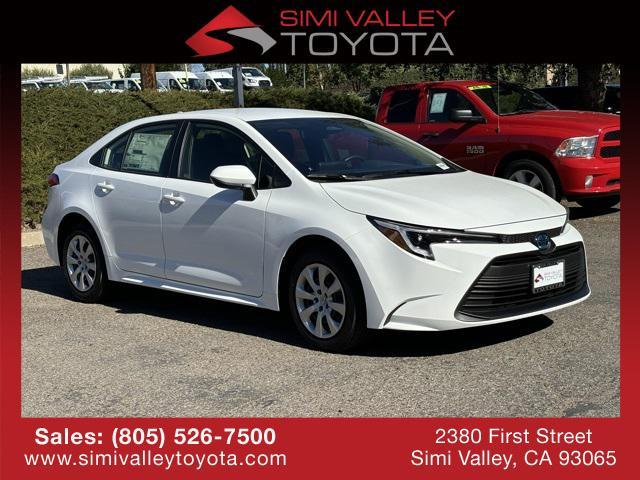 new 2025 Toyota Corolla Hybrid car, priced at $26,544