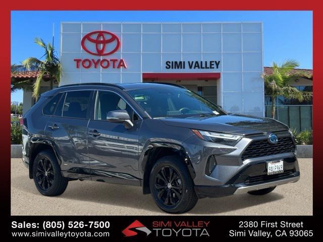 used 2022 Toyota RAV4 Hybrid car, priced at $34,249