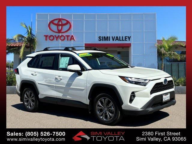 used 2022 Toyota RAV4 Hybrid car, priced at $36,999