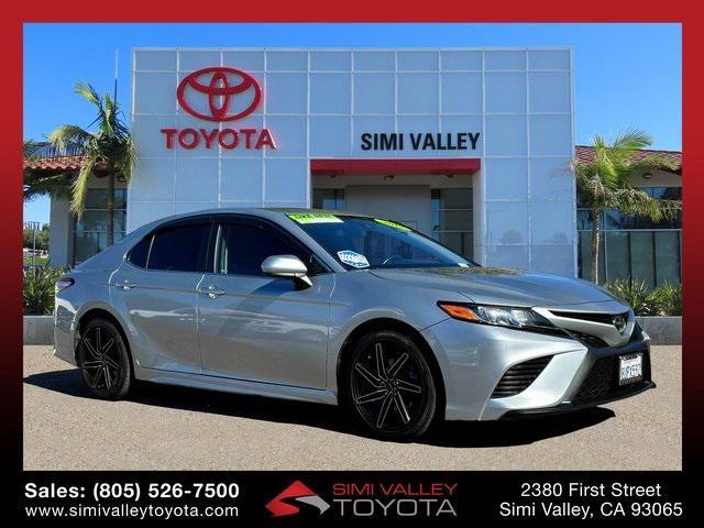 used 2018 Toyota Camry car, priced at $18,495