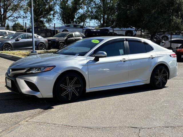 used 2018 Toyota Camry car, priced at $18,495