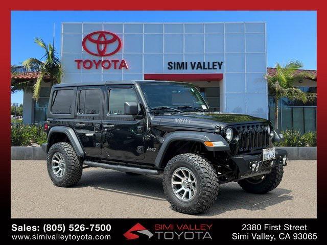 used 2018 Jeep Wrangler Unlimited car, priced at $26,695