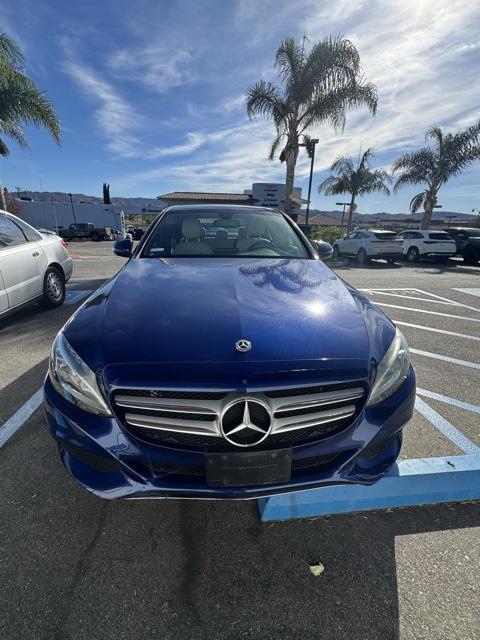 used 2018 Mercedes-Benz C-Class car, priced at $23,999