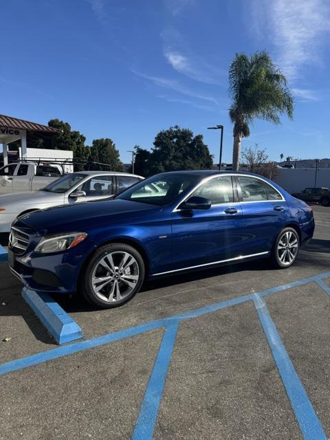 used 2018 Mercedes-Benz C-Class car, priced at $23,999