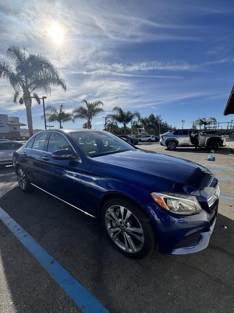 used 2018 Mercedes-Benz C-Class car, priced at $23,999