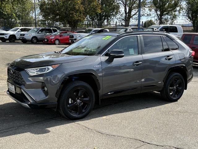 used 2021 Toyota RAV4 Hybrid car, priced at $24,999