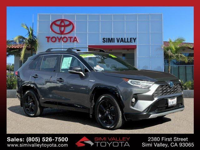 used 2021 Toyota RAV4 Hybrid car, priced at $25,999